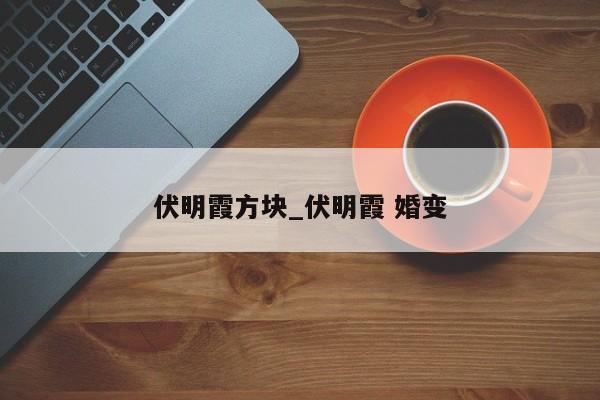 伏明霞方块_伏明霞 婚变